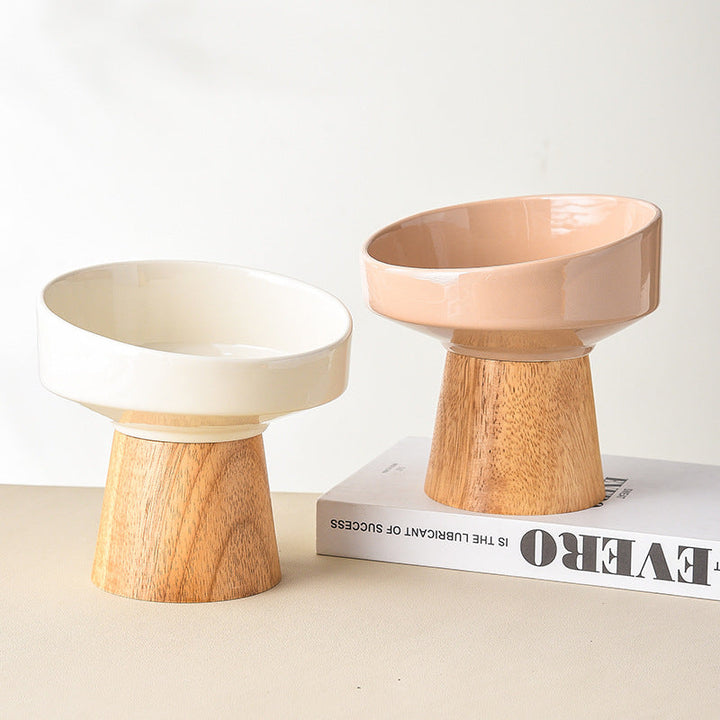 Elevated Ceramic Pet Food And Water Bowl: The Perfect Dining Experience for Your Furry Friends