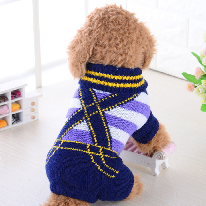Keep Your Furry Friend Cozy with Our Pet Warm Sweater Clothing Apparel