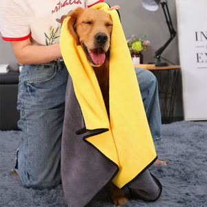 The Ultimate Pet Super Absorbent Quick Dry Bath Towel