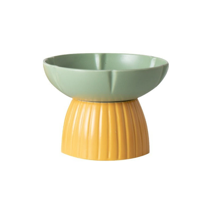 Elevate Your Pet's Dining Experience with Our Pet Macarons Candy Color Feeding Ceramic Bowl