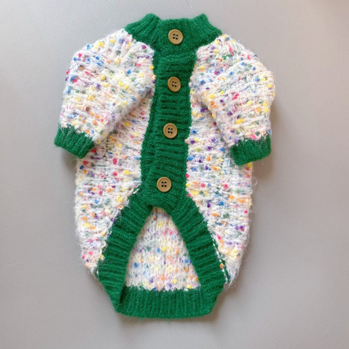 Why Your Pet Deserves the Pet Color Block Cardigan Sweater
